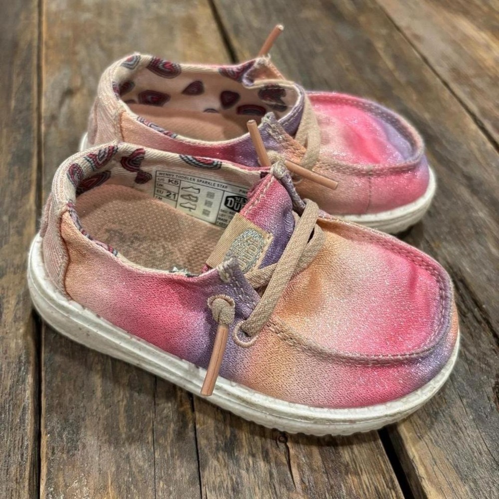 Hey dude kids toddler slip on shoes